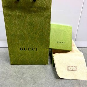 Gucci Jewelry gift bag box and bag. Excellent condition!